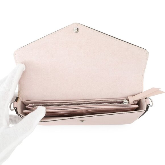 LOUIS VUITTON Felicie Pochette Epi Leather Rose Ballerine M62467 - Picture 14 of 15